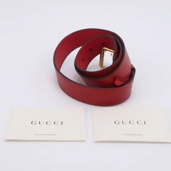 Gucci Red Quilted Belt Bag